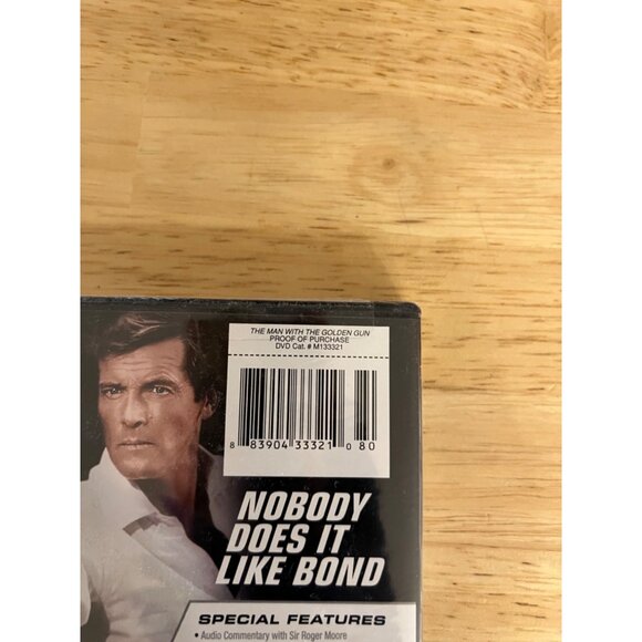 The Man With The Golden Gun 1974 DVD Roger Moore Action Adventure Pre-Owned - Picture 4 of 4